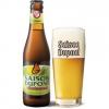 Uitgeschonken Saison Dupont Biologique in bijhorend bierglas
