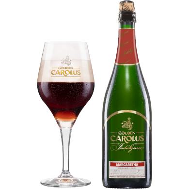 Gouden Carolus Indulgence 2024 – Margaretha in bijhorend bierglas