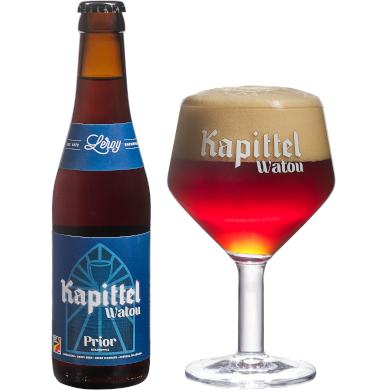 Uitgeschonken Kapittel Prior in bijhorend glas
