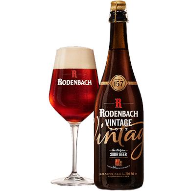 Rodenbach Vintage 2022 in bijhorend glas