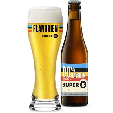 Uitgeschonken alcoholvrije Super 8 Flandrien 0.0