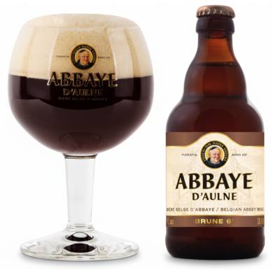 Abbaye d’Aulne Brune in glas