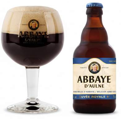 Abbaye d’Aulne Cuvée Royale in glas