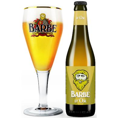 Barbe d'Or in glas met flesje