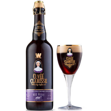 Cuvée Clarisse Wild Weasel Whisky Infused in glas