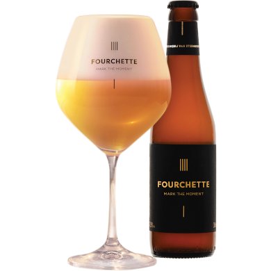 Fourchette in stijlvol bierglas