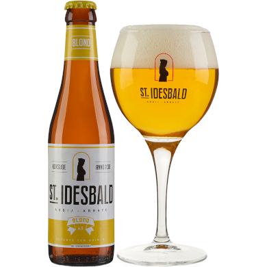 St. Idesbald Blond in glas
