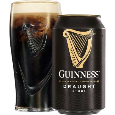 Uitgeschonken Guinness Draught