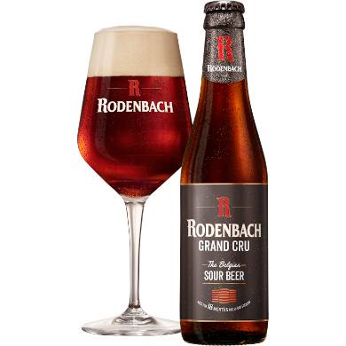 Rodenbach Grand Cru in bijhorend glas