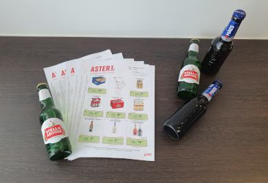 De folder van januari 2026 met enkele pilsbieren uit de folder