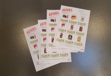 Folder augustus 2026 met zomerse aanbiedingen