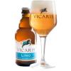 Uitgeschonken Vicaris Lino in passend bierglas