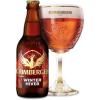 Uitgeschonken Grimbergen Winter in bijhorend kelkglas