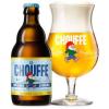 Uitgeschonken Chouffe Alcoholvrij naast flesje