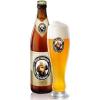 Franziskaner Weissbier Naturtrüb in Duits bierglas