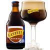 Uitgeschonken Kasteel Donker 0.0% in bijhorend bierglas