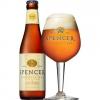 Uitgeschonken Spencer Trappist Ale in bijhorend bierglas