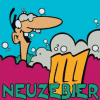 Cartoonesk logo van Neuzebier